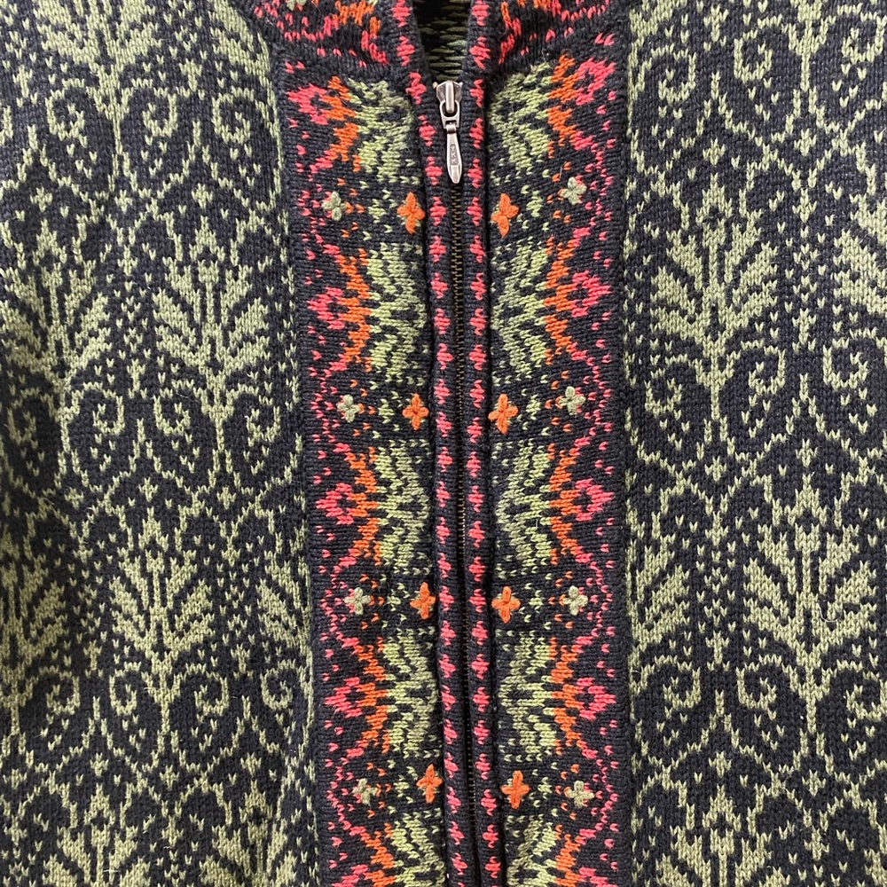 Nomadic Traders Multicolor Patterned Jacket 55%Ra… - image 2